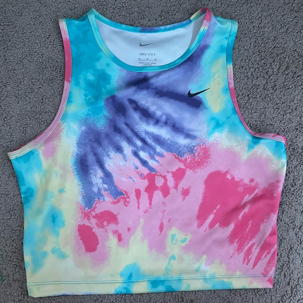 Rainbow Nike tank top